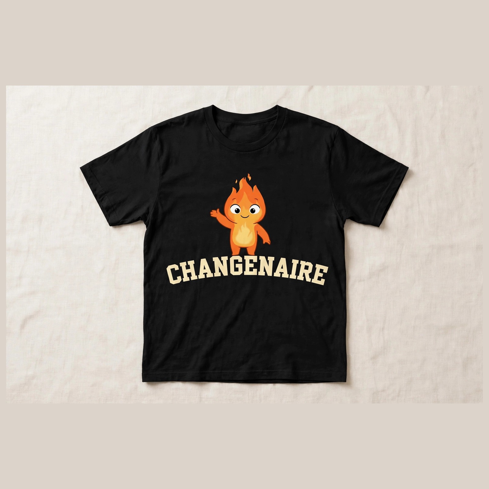 Ember mascot tee, the uniform of the movement